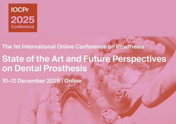 10-12 dicembre – Prima conferenza internazionale online sulla protesi: “Stato dell’arte e prospettive future sulla protesi dentaria”
